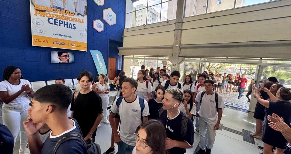 O Cephas oferece educação profissional por meio de cursos de formação inicial e continuada