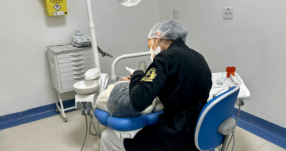 Atendimento odontológico emergencial no Hospital de Clínicas Sul