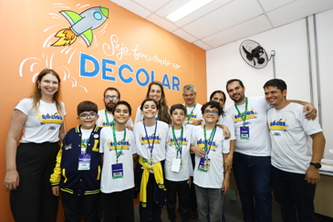 Projeto Sócios-Mirins visita o MIC. Foto: Claudio Vieira/PMSJC 05-11-2025 