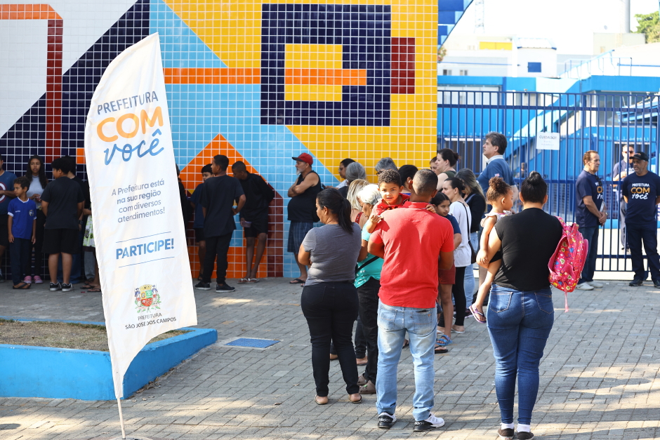 Prefeitura Com Você no Jardim Jussara. Foto: Claudio Vieira/PMSJC 20-09-2025 