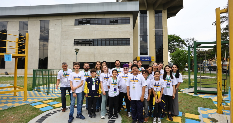 Projeto Sócios-Mirins visita o MIC. Foto: Claudio Vieira/PMSJC 05-11-2025 