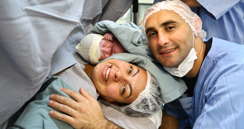 Parto de gestante com gravidez de risco no HM