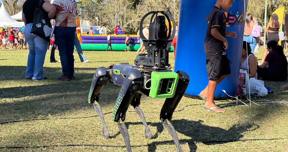 robô autônomo está sendo implantado por meio da Lei de Inovação